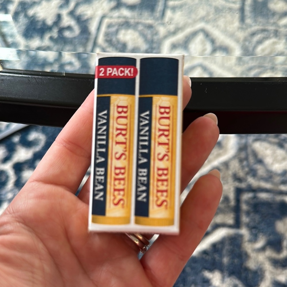Burt's Bees Vanilla Bean Lip Balm 2-Pack